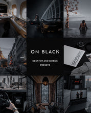 On Black Lightroom Presets