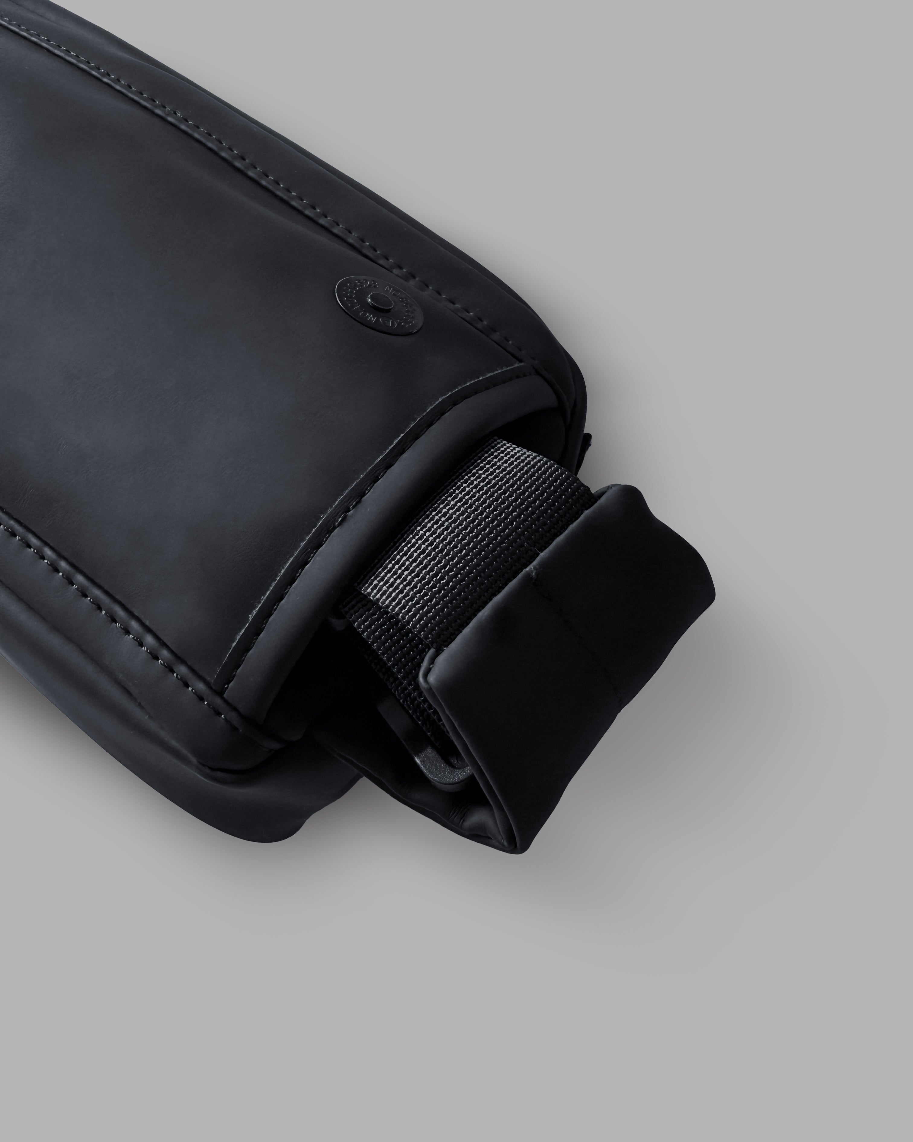 Hidden compartment for straps